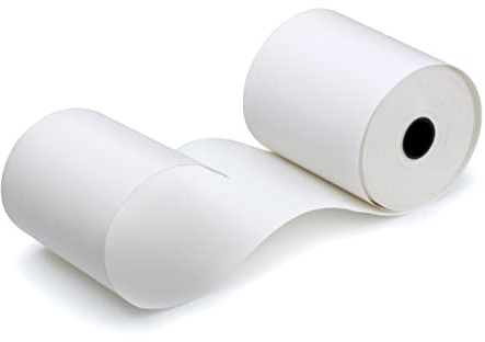 Termopappersrullar 57 mm x 18 m x 12 mm. Kassarullar 57 x 40 x 12 mm, löplängd: 18 m. EC-kontanter termopapper, kvittorullar för bankomatkreditkortläsare (10)