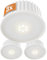 MATO 3x LED Modul 230V 5W extra flach 50mm x 22mm, 3000K warmweiß, 470lm, CRI 90, LED Leuchtmittel GU10 MR16 Ersatz für Einbaustrahler, Aufbauspot und Deckenspots