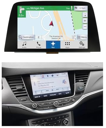 LQ080Y5DZ10 Schermo LCD 8 Pollici per Opel Astra K MK7 2015-2020 - Radio per Opel Vauxhall Navi 900 IntelliLink - Kit Riparazione 39042448