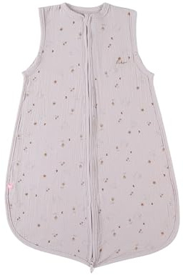 Noukie's - Sovsäck för sommar - 70 cm - 1–6 månader - lätt, praktisk, justerbar - blandad sparkdräkt TOG < 1,0–100% ekologisk bomull chiffong - duvsovsäck