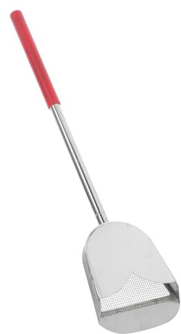 Happyyami Langstielige Vogelkotschaufel Verstellbare Edelstahl-Schaufel Für Hühnerstall Und Vogelkäfig Für Reinigung Von Vogeldroppings Und Hühnermist