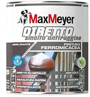 MAXMEYER Diretto Antiruggine Ferromicaceo Nero Grafite 0.75 L