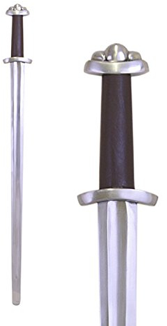 Battle-Merchant Wikingerschwert Wheeler Typ VI, für leichten Schaukampf, SK-C - Schwert Echt Metall Wikinger Schaukampfschwert
