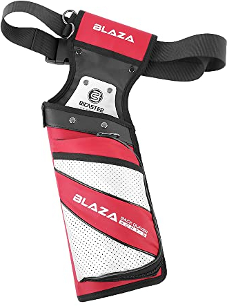 BICASTER Pfeilköcher Rücken Taille Köcher (rot)