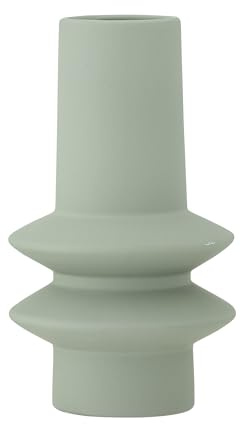 Bloomingville [W] Isold Vase, Grün, Steingut; D12xH22 cm