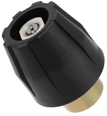 EMSea Accessorio Ugello per Pistola Idropulitrice 25035 Ugello Ad Alta Pressione + Protezione Ugello Compatibile con Karcher (connettore Rapido 1/4) Angolo di spruzzo: 25° Dimensioni ugello 050