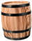 Zerodeko Barrel Decoration Beer Barrel Mini Whiskey Barrel Aging Barrel Unique Wine Bar Decor Whiskey Barrel Planter Wine Barrel Container Wine Bucket Antique Wine Barrels Coffee Wooden