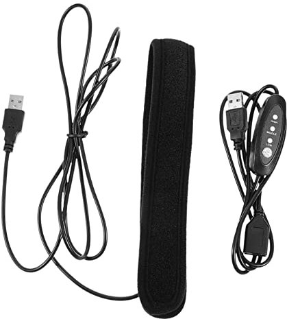 Homoyoyo Calentador de Lentes USB Ajustable para Cámara DSLR Accesorio Fotográfico para Material Neopreno para Fotografía Alta Calentador de Lentes de Neopreno