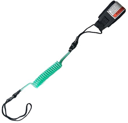 Surfboard Safety Leash – 70 g elastisk TPU bodyboard rep, bärbar handrem, bekväm paddel board leash för surf | mångsidig universell ersättning handledsrem för kvinnor pojkar flickor ungdomar T