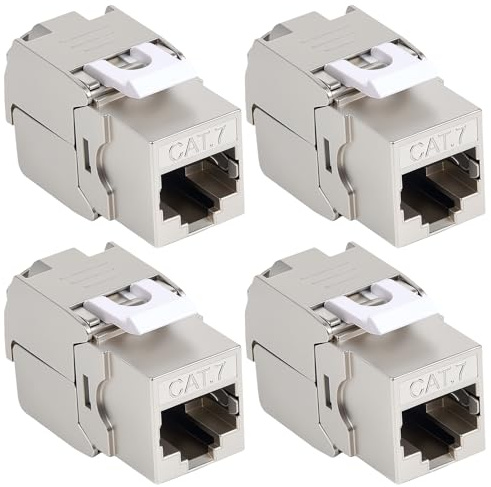 Maptrees Set med 4 Keystone CAT 7 optimala kontaktmoduler