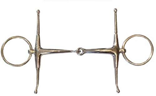 HKM Schenkeltrense-9895 Schenkeltrense grau 55 mm/ 155 weite, Die Farbe ist nicht relevant