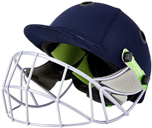 KOOKABURRA (56-58 cm) Pro 600F Cricket-Helm, Größe M (56–58 cm), Navy, M