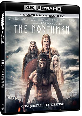 The Northman, (4K Ultra HD + Blu-Ray) [Region Free] [Blu-ray]
