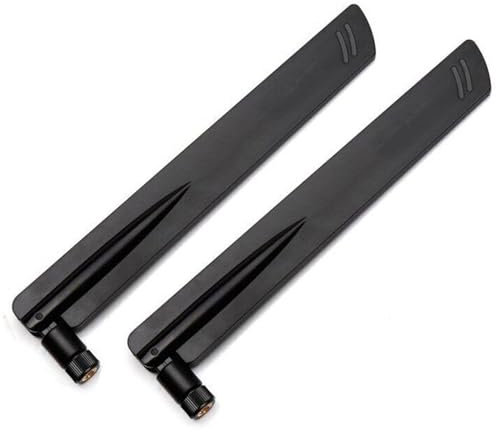 Antena de cámara celular 4G LTE de 10 dBi RP-SMA macho (paquete de 2) compatible con Spypoint Link Micro Solar EVO Link S Dark Wildlife Hunting Game Cam cámara de seguridad móvil al aire libre