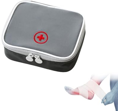 Erste Hilfe Tasche Leer,Erste Hilfe Set Outdoor,Reiseapotheke Tasche Leer,First Aid Kit,Notfalltasche,MedikamentenTasche Klein,Hausapotheke,Medizinische AufbewahrungsTasche,Reise Zubehör,Urlaubsgadet