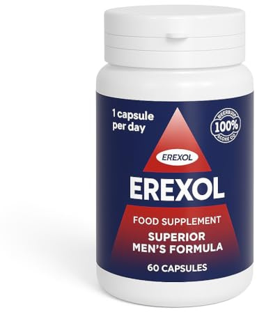 ErexoI – Complexe Naturel d’Extraits de Plantes et de Maca – Avec Niacine, Zinc & Sélénium – Complément Alimentaire – 60 Gélules. (1)