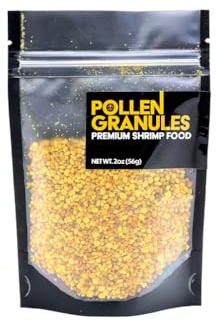 Aquatic Arts Bee Pollen Shrimp Food – 1oz Granules for Amano, Cherry, Neocaridina, and Other Freshwater Shrimp