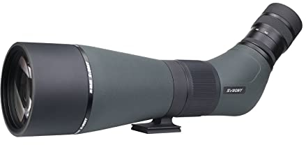 Svbony SA405 ED Spektive 20-60x85mm, 1.25 Abnehmbar Okular, FMC Porro Prisma Wasserdicht BAK4, Professionelles Teleskop für Nassland-Vogelbeobachtung, Astronomie