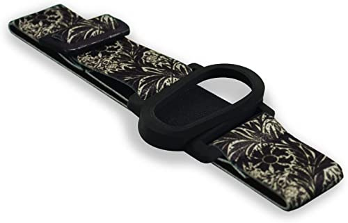 Brazalete para sensor Dexcom G6 Banda elástica para sensor de glucosa en sangre - Midnight Paris (M (26-33 cm))