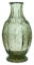 Gisela Graham Green Pressed Glass Carafe