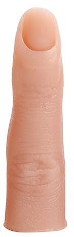 Healeved Mains d'entraînement en silicone complet modèle en silicone modèle de doigt pour nail art modèles doigt artificiel faux doigt acrylique prothèse à main accessoires