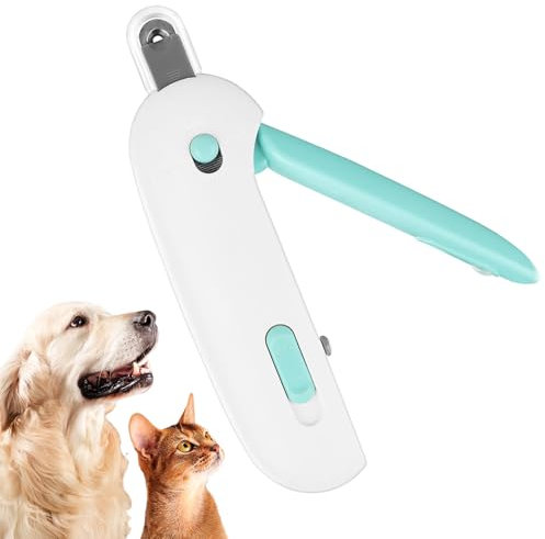 Celiodd Katzenkrallen Schneider Katzen Nagelknipser Katzen Krallenschneider Krallenschere Katzen mit Nagelfeile und Schutz Anfänger Toll Geeignet für Katze Hunde Kaninchen und Kleintiere