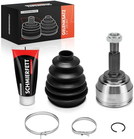 Frankberg Gelenksatz Antriebswelle Vorderachse Radseitig Kompatibel mit M.e.g.a.n.e II Stufenheck LM0/1 2.0L 2003-2025 Scénic II JM0/1 1.9L 2003-2006 Replace# 8200436365