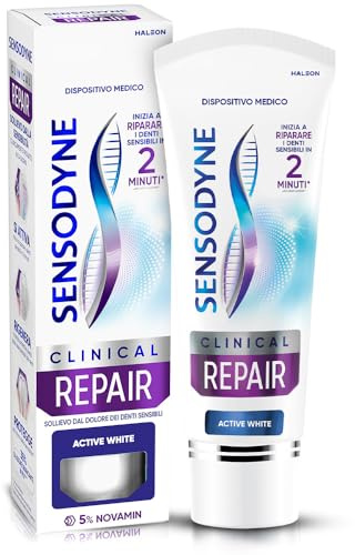 Sensodyne Clinical Repair Active White, Dentifricio Denti Sensibili