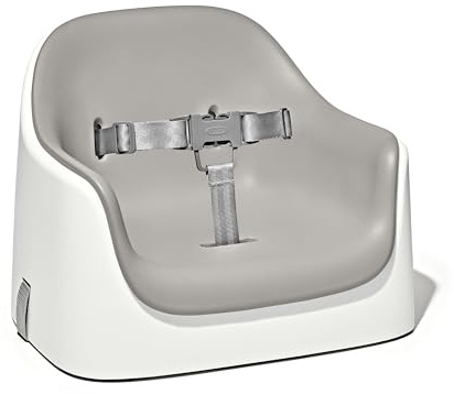 OXO Tot Nest Toddler Booster Seat for Kitchen with Removable Cushion, Gray