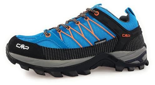 CMP Herren Rigel Low Shoes WP Trekking-Schuhe, Reef-Flame, 43 EU