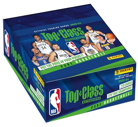 Panini Top Class NBA 2024 Trading Cards Box mit 24 Stück (8 Karten pro Hülle), 004637BOX24F