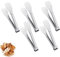 Lot de 5 pinces de cuisine en acier inoxydable de 22,9 cm
