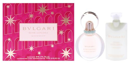 Bvlgari Rose Goldea Blossom Delight by Bvlgari for Women - 2 Pc Gift Set 1.7oz EDP Spray, 2.5oz Moisturizing Body Milk