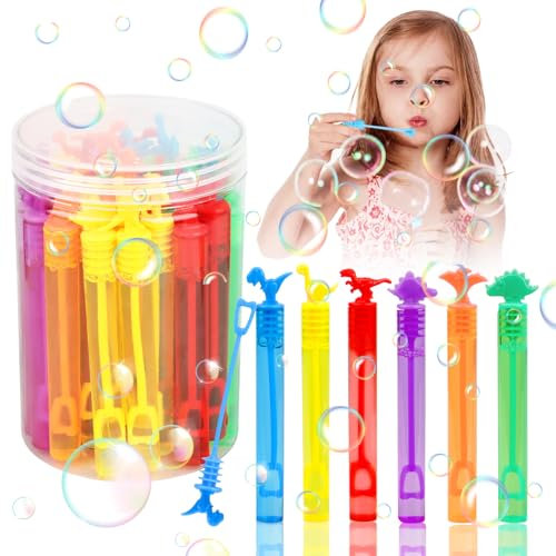 36 Stück Seifenblasen Kinder, Mini Seifenblasen Set, Mini Geschenke Kinder, Kleine Seifenblase Spielzeug für Hochzeit, Kindergeburtstage, und Partys