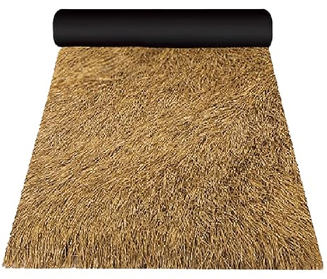 Pannelli di Paglia Sintetica – Tetto Artificiale in Paglia per una Villa Bali Elegante – Copertura per Patio Impermeabile & Facile da Installare con Stile Tropicale(Size:0.5*20m(1.64*65.6ft))