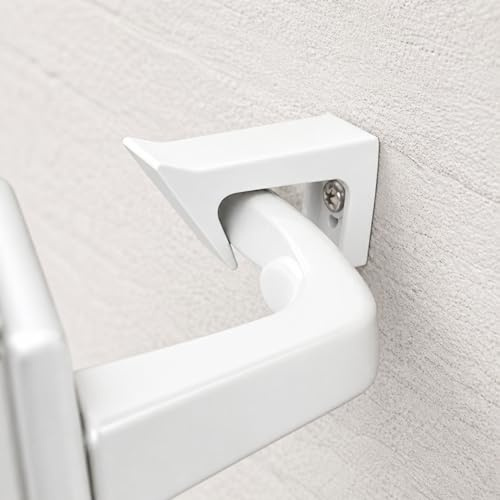Tope para tirador de puerta – Protector de tirador de puerta silencioso – Gancho de goma flexible – Evita arañazos y daños en la pared – Para uso en interiores y exteriores (Blanco)
