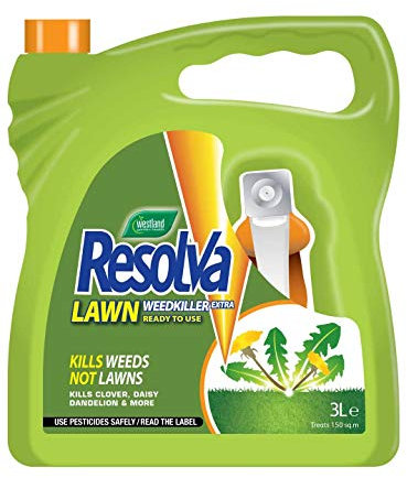 Resolva 3 Litre RTU Extra Lawn Weedkiller