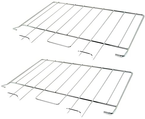 SPARES2GO Grill Shelf Rack for Rangemaster Oven Cooker (448 x 334 mm, Pack of 2) - Fitment List B