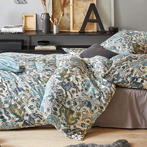 Irisette Interlock Jersey Bettwäsche Cora 8251-80 1 Bettbezug 135 x 200 cm + 1 Kissenbezug 80 x 80 cm