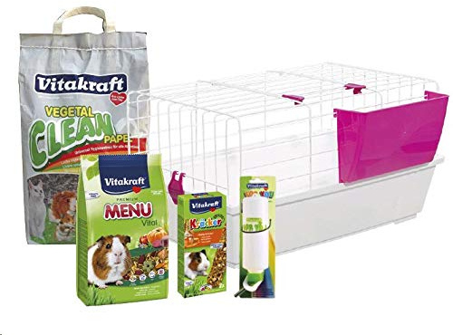 VOLTREGA Kit Jaula Cobaya 933 (58X36X31 Cm)
