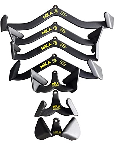 YKYR V Form Rudergriff Pull-Down Griffe rutschfeste Gerade Stange Kabelzuggriff LAT Pull Down Bar Fitness Riemenscheibe Kabelzubehör(8)