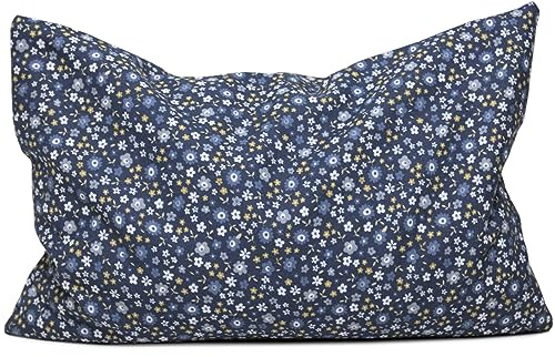 Cuscino di salvia - Cuscino profumato alle erbe 30x20cm - Tessuto biologico Fiorinelli + fodera interiore supplementare bio - 100% genuino. Salvia + Spelte di farro bio