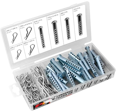 Performance Tool W5359 74pc Universal Clevis Pin Assortment