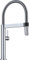 BLANCO 519844 Mini Einhebel-Armatur im Profi-Look / Flexibler Brauseschlauch in Edelstahl Finish / Hochdruck