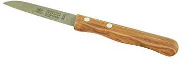 D.O.M.® Gemüse-/Schälmesser mit Griff aus Olivenholz