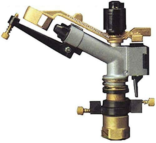 Suinga Arroseurs IBIS avec Angle de Pulvérisation Réglable, Filetage Femelle 1'', Portée de 13 à 23m pour Jardin, Pelouse et Irrigation Professionnelle, Gris