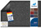 Floordirekt Schmutzfangmatte Rhine - waschbare & leistungsstarke Fußmatte - Sauberlaufmatte mit Rutschfester Rückseite - Türmatte für den Eingangsbereich (Anthrazit (meliert), 60 cm x 180 cm)