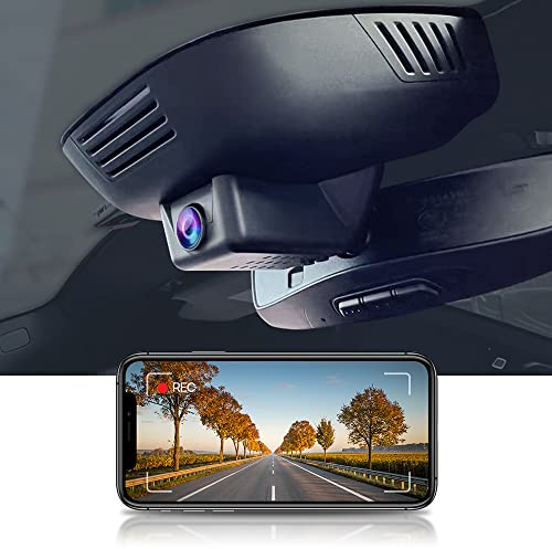 Fitcamx Dashcam Lämplig för Volvo XC60 S90 V90 2022-2026- Nu 2nd Gen Facelift (Model B), 4K 2160P Bilkamera WiFi, mörkerseende, Biltillbehör, Loop inspelning, G-Sensor, Plug & Play, 64GB kort