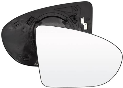 AUTOXBERT Right Side Wing Mirror Glass for Nissan Qashqai J10 2006 2007 2008 2009 2010 2011 2012 2013, Side Mirror Glass Heated Replacement, OE 96301BR72A