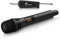 TONOR Mikrofon kabellos, drahtloses Funkmikrofon Wireless Microphone Handmikrofon dynamisch Microfono Mic mit Empfänger für Verstärker PA Anlage Karaoke Hochzeit Party Konferenz Vortrag TW310 Schwarz